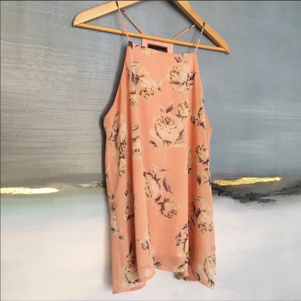 Lila Floral Tank